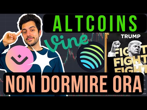 🚨 NON DEVI DORMIRE ORA SULLE ALTCOINS 🚨 ALTCOINS RECAP: BITCOIN / ALTCOINS [time sensitive]