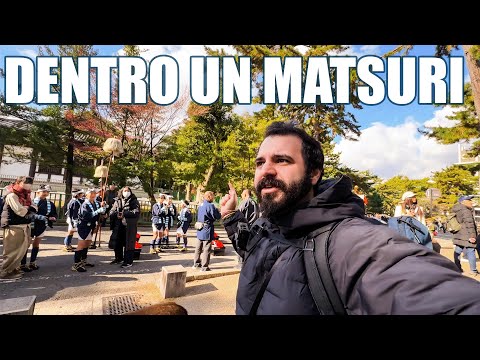 Mi Ritrovo Dentro un Matsuri Storico qui a NARA