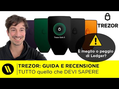 TREZOR SAFE 5: UNBOXING, RECENSIONE e GUIDA ALL’HARDWARE WALLET per BITCOIN e CRYPTO