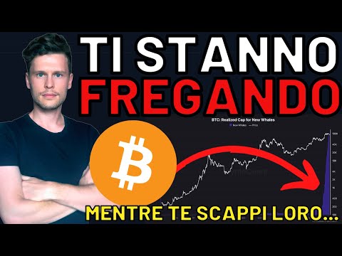 🚨 TI STANNO FREGANDO!! GUARDA QUESTO 🚨 MORNING w/CRYPTO: BITCOIN / ALTCOINS [time sensitive]