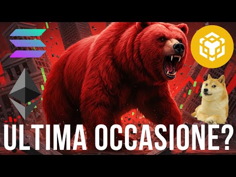 🚨 QUESTA E’ L’ULTIMA OCCASIONE?! 🚨 ALTCOIN RECAP: BITCOIN / ALTCOINS [time sensitive]