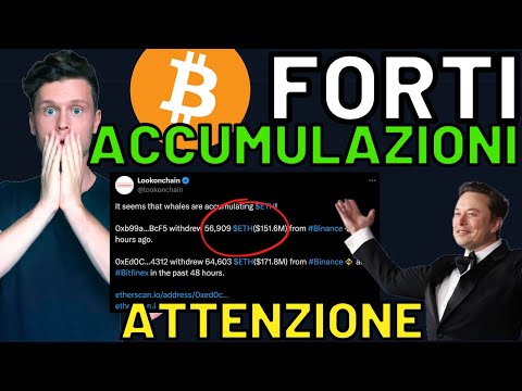 🚨 BREAKING: FORTI ACCUMULAZIONI IN CORSO 🚨 MORNING w/CRYPTO: BITCOIN / ALTCOINS [time sensitive]