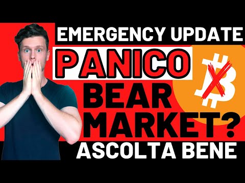 🚨 EMERGENCY UPDATE: PANICO BEAR MARKET 📉🚨 BITCOIN / ALTCOINS [time sensitive]