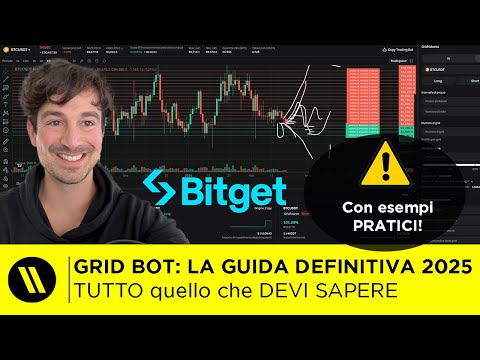 GRID TRADING BOT BITGET: LA GUIDA DEFINITIVA 2025  Come funziona? Quanto si GUADAGNA?