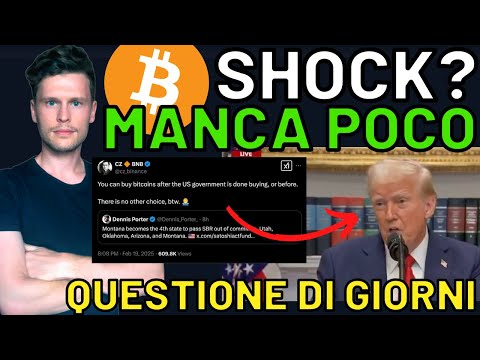 🚨 SHOCK IN ARRIVO?! NON DORMIRE ORA 🚨 MORNING w/CRYPTO: BITCOIN / ALTCOINS [time sensitive]