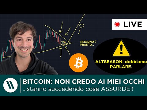 BITCOIN, CRYPTO: NON CREDO AI MIEI OCCHI! (PREPARATI…)  ALTSEASON: DOBBIAMO PARLARE… (ascolta!)