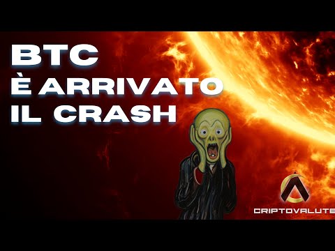 BITCOIN 1° CRASH ! .. e se MicroStrategy “scoppia” ?