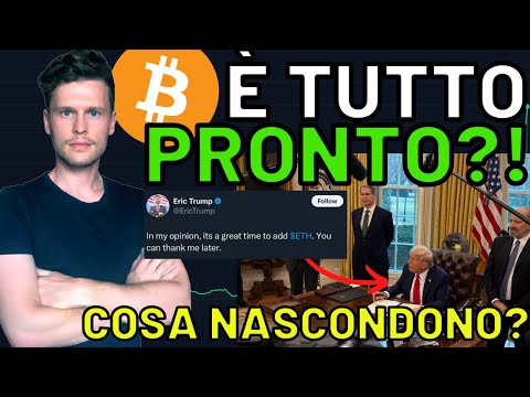 🚨 COSA NASCONDONO: E’ TUTTO PRONTO?! 🚨 MORNING w/CRYPTO: BITCOIN / ALTCOINS [time sensitive]