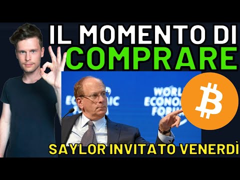 🚨 NON HA DUBBI: SI COMPRA LA DIP 🚨 MORNING w/CRYPTO: BITCOIN / ALTCOINS [time sensitive]