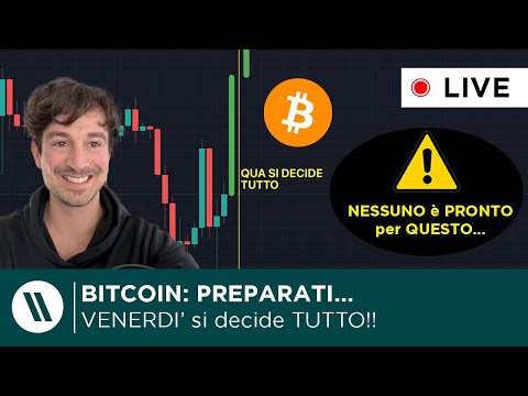 BITCOIN, CRYPTO: NEWS e ANALISI DI MERCATO  VENERDI’ SI DECIDE TUTTO!! (NESSUNO è PRONTO…)