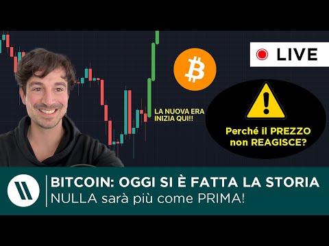 BITCOIN, CRYPTO: NEWS e ANALISI DI MERCATO  OGGI SI È FATTA LA STORIA (QUESTO CAMBIA TUTTO!!!)