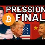 🚨 PRESSIONE FINALE 🚨 MORNING w/CRYPTO: BITCOIN / ALTCOINS [time sensitive]