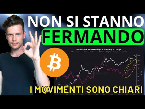 🚨 MOVIMENTI CHIARI: NON SI FERMANO 🚨 MORNING w/CRYPTO: BITCOIN / ALTCOINS [time sensitive]