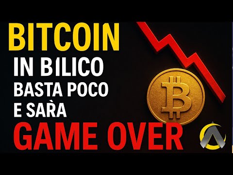 BITCOIN in bilico: basta poco e sarà Game Over!