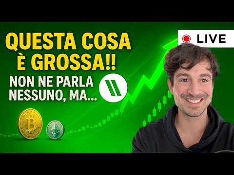 BITCOIN, CRYPTO: NEWS e ANALISI DI MERCATO  QUESTA COSA è GROSSA (POTREBBE FAR RIPARTIRE TUTTO…)
