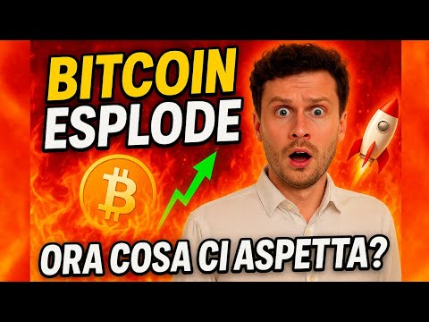 🚨 BITCOIN: ESPLOSIONE IN CORSO!! 🚨 MORNING w/CRYPTO: BITCOIN / ALTCOINS [time sensitive]