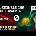 BITCOIN, CRYPTO: É IL SEGNALE CHE STAVAMO ASPETTANDO? (LA RECESSIONE SEMBRA IMMINENTE MA BTC SPINGE)