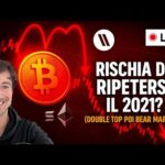 BITCOIN, CRYPTO: RISCHIA DI RIPETERSI IL 2021? (DOUBLE TOP POI BEAR MARKET?)