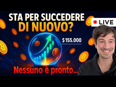 BITCOIN, CRYPTO: STA PER SUCCEDERE DI NUOVO!! (NESSUNO è PRONTO…)
