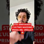 Bitcoin: Sta per fare l’ultimo massimo prima del crollo?