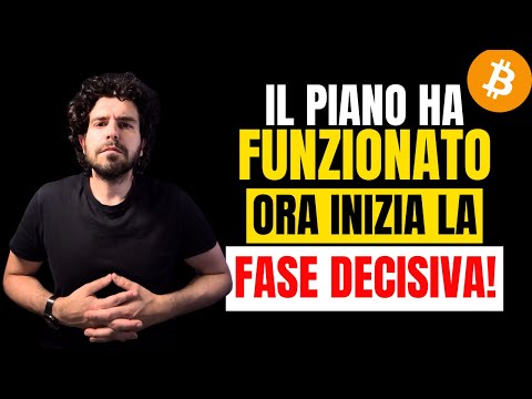 🚨BITCOIN ha seguito il piano… ora inizia la VERA partita!