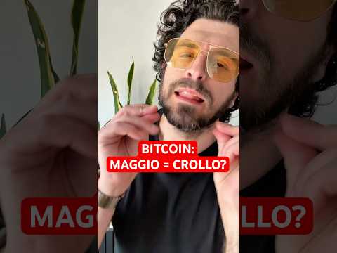 BITCOIN A RISCHIO? Sta per ripetersi di nuovo QUESTO CROLLO?#bitcoin #sellinmay #crypto