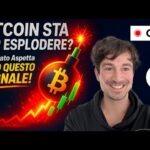 BITCOIN, CRYPTO: STA PER ESPLODERE? IL MERCATO ASPETTA SOLO QUESTO SEGNALE!