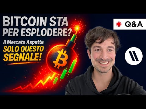 BITCOIN, CRYPTO: STA PER ESPLODERE? IL MERCATO ASPETTA SOLO QUESTO SEGNALE!