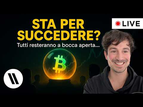 BITCOIN, CRYPTO: STA PER SUCCEDERE? (TUTTI RESTERANNO A GUARDARE A BOCCA APERTA…)