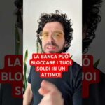 La Banca Può Bloccare i Tuoi Soldi in un Attimo! BITCOIN è libero!