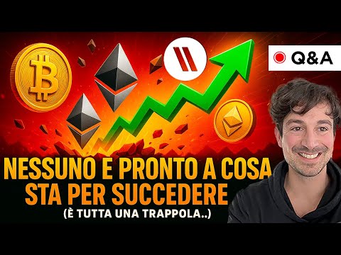 BITCOIN, CRYPTO: NESSUNO è PRONTO A COSA STA PER SUCCEDERE! (è TUTTA UNA TRAPPOLA..)
