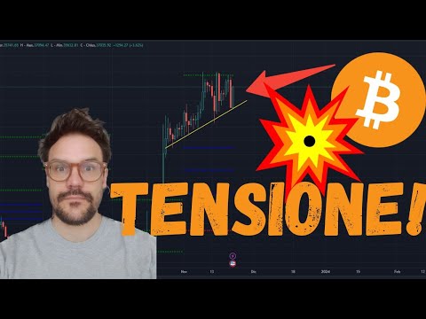 PAURA! I GRAFICI PARLANO CHIARO PER ORA! BITCOIN ED ETHEREUM IN PERICOLO?! ALTCOIN E’ SEMPRE ROSSO!