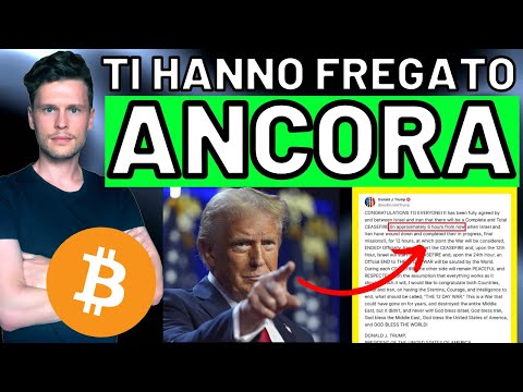 🚨 TI HANNO FREGATO ANCORA?! ASCOLTA BENE!! 🚨 MORNING w/CRYPTO: BITCOIN / ALTCOINS [time sensitive]