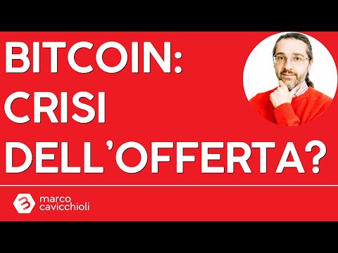 E’ in arrivo una crisi dell’offerta su Bitcoin? Forse sì…