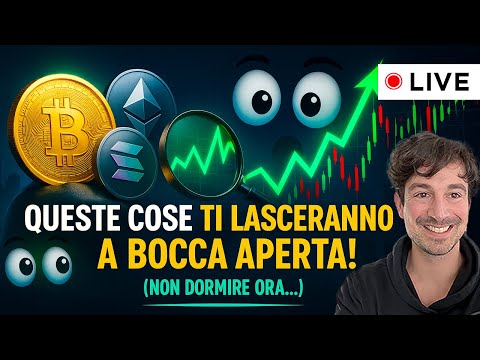 BITCOIN, CRYPTO: QUESTE COSE TI LASCERANNO A BOCCA APERTA! (NON DORMIRE ORA…)