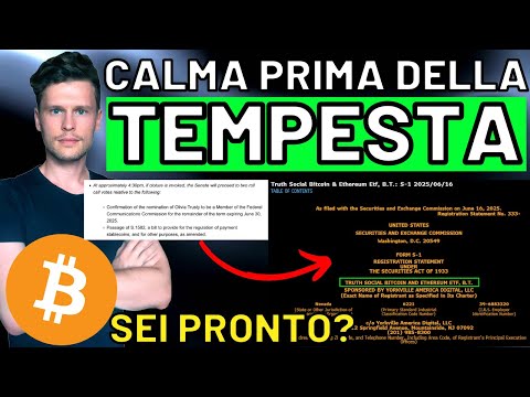🚨 ORE 16.00 AMERICANE POTREBBE ESPLODERE? 🚨 MORNING w/CRYPTO: BITCOIN / ALTCOINS [time sensitive]