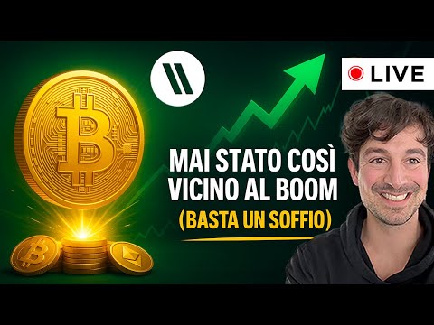 BITCOIN, CRYPTO: MAI STATO COSÌ VICINO AL BOOM (BASTA UN SOFFIO!!)  SE USI BYBIT, ASCOLTA BENE!!