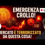 BITCOIN, CRYPTO: EMERGENZA CROLLO! IL MERCATO è TERRORIZZATO DA QUESTA COSA!