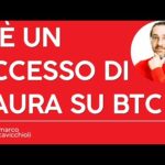 Attenzione: c’è in atto un (piccolo) eccesso di paura su Bitcoin