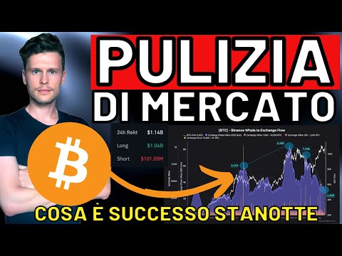 🚨 PULIZIA GENERALE: COSA E’ SUCCESSO 🚨 MORNING w/CRYPTO: BITCOIN / ALTCOINS [time sensitive]