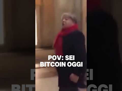 🔥POV: COME SI É SVEGLIATO STAMATTINA BITCOIN #crypto #trading #bitcoin