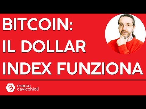 Il Dollar Index funziona per calcolare il “fair value” di Bitcoin