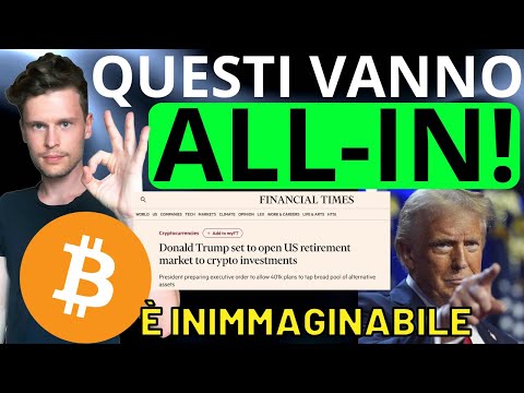 🚨 BULL RUN EPICA: QUESTO CAMBIA DAVVERO TUTTO 🚨 MORNING w/CRYPTO: BITCOIN / ALTCOINS [t. sensitive]