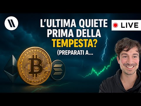 BITCOIN, CRYPTO: L’ULTIMA QUIETE PRIMA DELLA TEMPESTA? (PREPARATI A…)