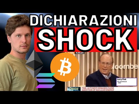 🚨 SHOCK: CEO BLACKROCK RIVELA IL SUO TARGET 🚨 MORNING w/CRYPTO: BITCOIN / ALTCOINS [time sensitive]