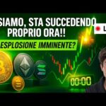 BITCOIN, CRYPTO: CI SIAMO, STA SUCCEDENDO PROPRIO ORA!! ESPLOSIONE IMMINENTE o TRAPPOLA?