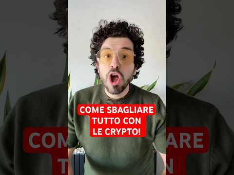 Come rovinarsi con le crypto in meno di 1 minuto