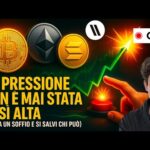 BITCOIN, CRYPTO: LA PRESSIONE NON È MAI STATA COSÌ ALTA (BASTA UN SOFFIO E SI SALVI CHI PUÒ)
