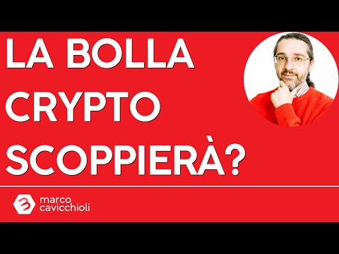 Potrebbe scoppiare la bolla delle criptovalute?