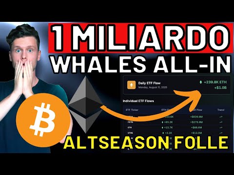 🚨 SHOCK DELLA SUPPLY: E’ DEVASTANTE 🚨 MORNING w/CRYPTO: BITCOIN / ALTCOINS [time sensitive]